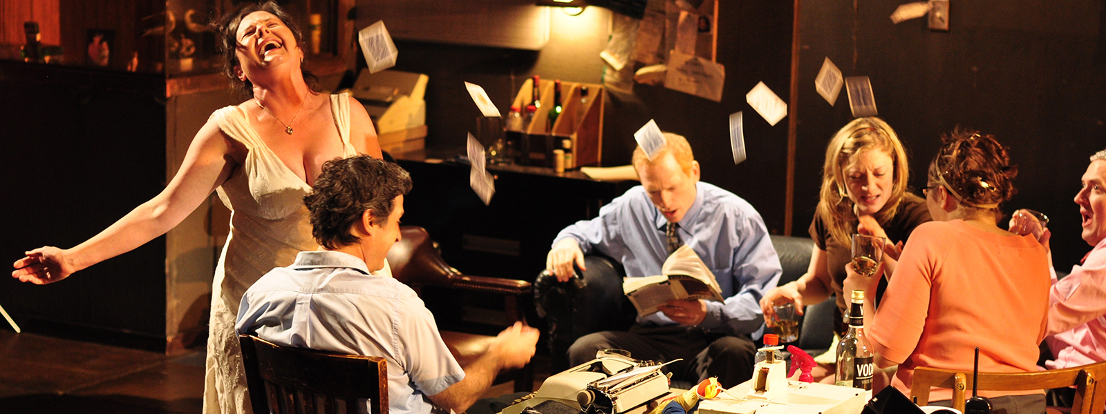 Elevator Repair Service Gatz NYU Skirball Center