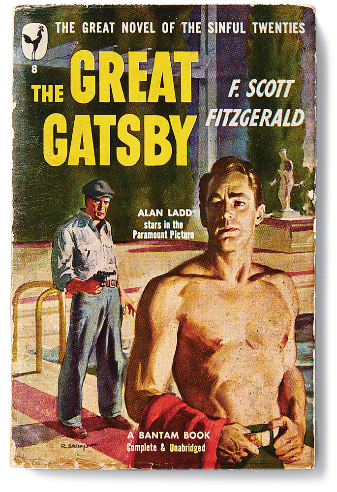 The Great Gatsby Cover, published by Bantam Books