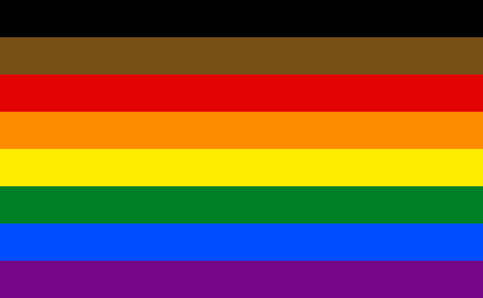 Philadelphia Pride Flag, 2017