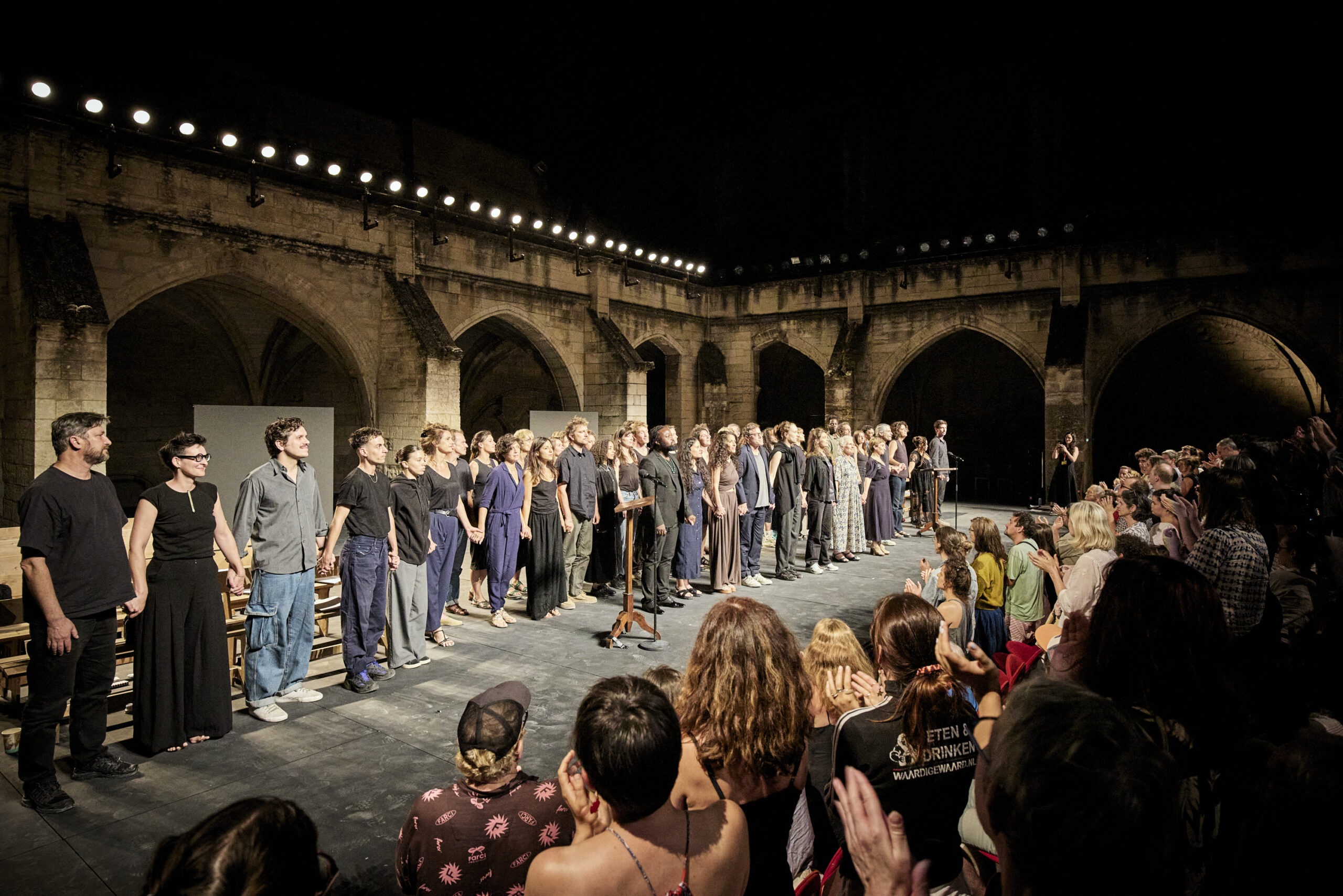 Le Procès Pelicot, Milo Rau et Servane Dècle, 2025 © Christophe Raynaud de Lage Festival d'Avignon (6)